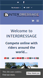 Mobile Screenshot of interdressage.com